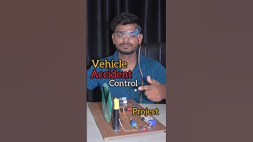 Vehicle Accident Control Project, Anti Sleep Alarm For Driver #shorts #science #technology #trending