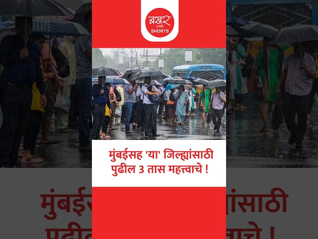 पावसाचा यलो अलर्ट जारी !