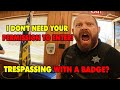 Sheriff Blocks Camera on Public Sidewalk – Citizen Refuses!