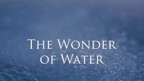 Water, Ultimate Giver of Life, Points to Intelligent Design