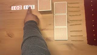 Decimal System: Formation of Numbers Layout ( Montessori )