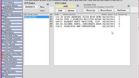 Adding a New ICD Code