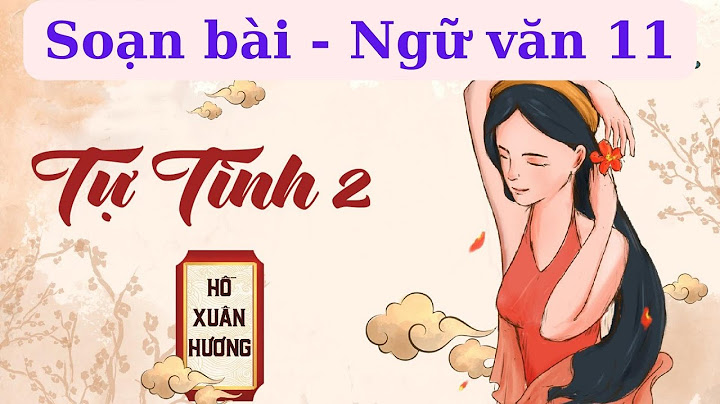 Soạn văn 11 tập 1 bài tự tình năm 2024