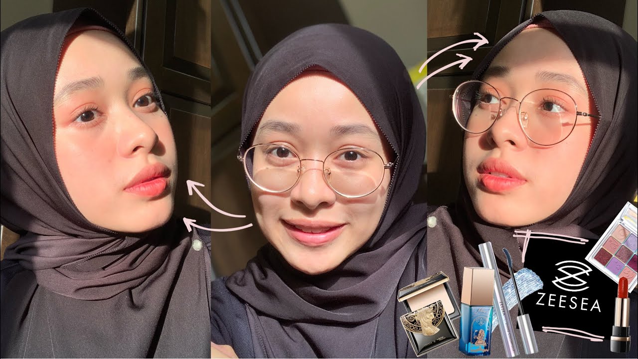 My Everyday Makeup | Raya Makeup Look for Beginner | ZEESEA - YouTube