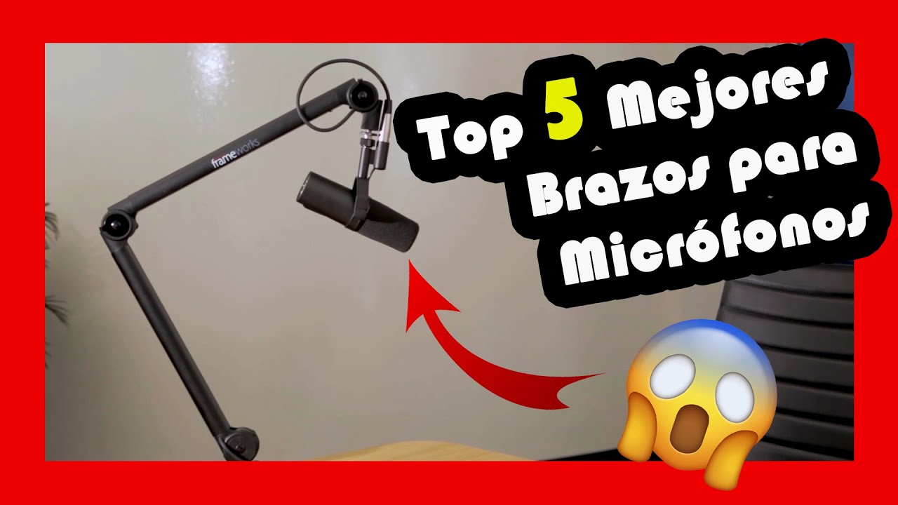 Top 5 Mejor BRAZO para MICROFONO 2023 