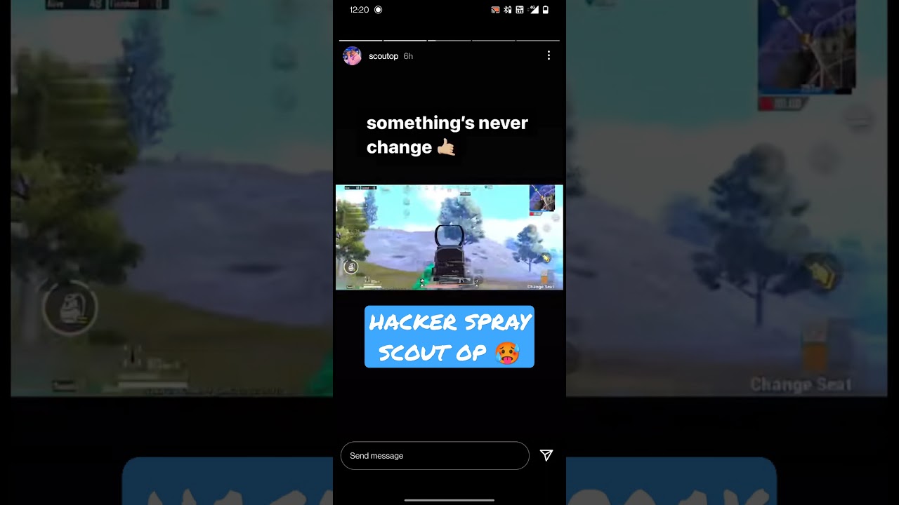 HACKER SPRAY BY SCOUT 🥵🔥 