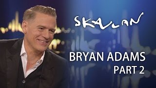 Video thumbnail of ""Music is the most beautiful thing in the world" - Bryan Adams | Part 1 | SVT/NRK/Skavlan"