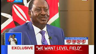 "Jubilee knows that they can not win...that's why Uhuru Kenyatta is talking of impeaching" Odinga