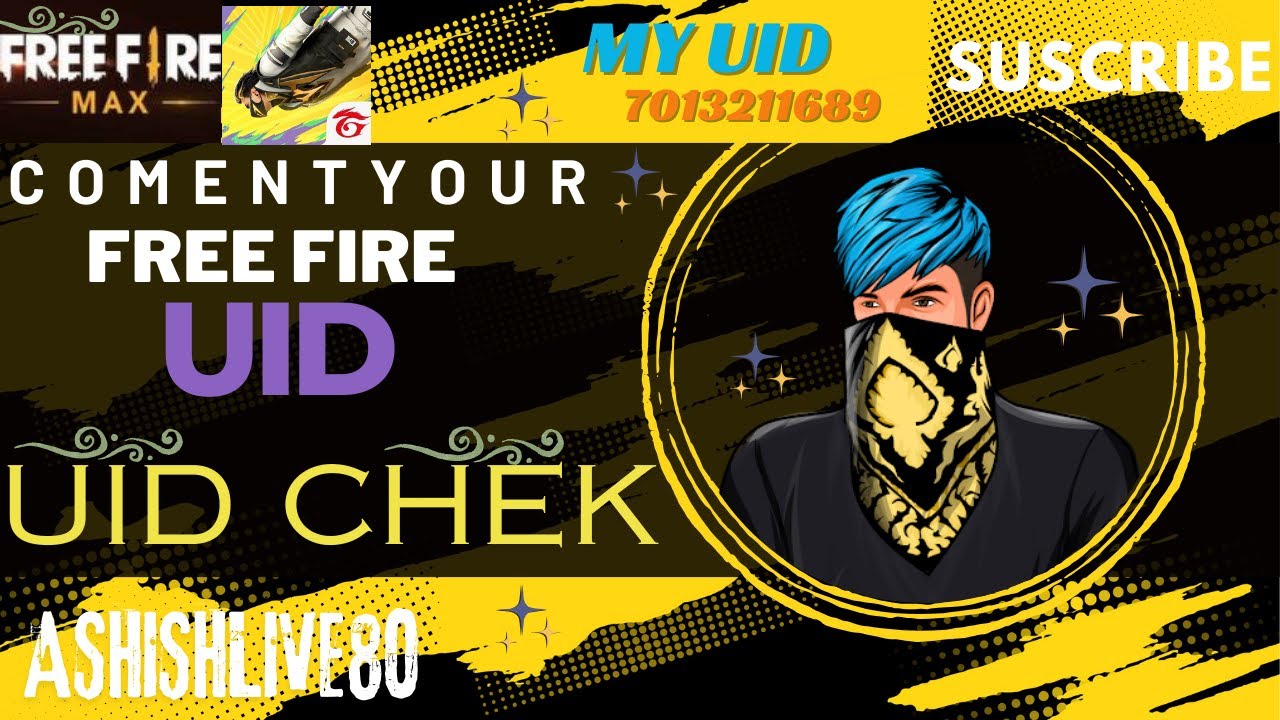 Free Fire Uid Offical COMENT YOUR FREE FIRE UID🖥 - YouTube