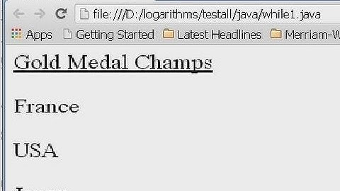JavaScript While Loop 01, array iteration