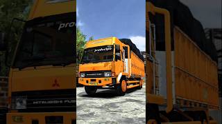mod bussid terbaru truk fuso fighter mukhlas po update v2😲 #bussid