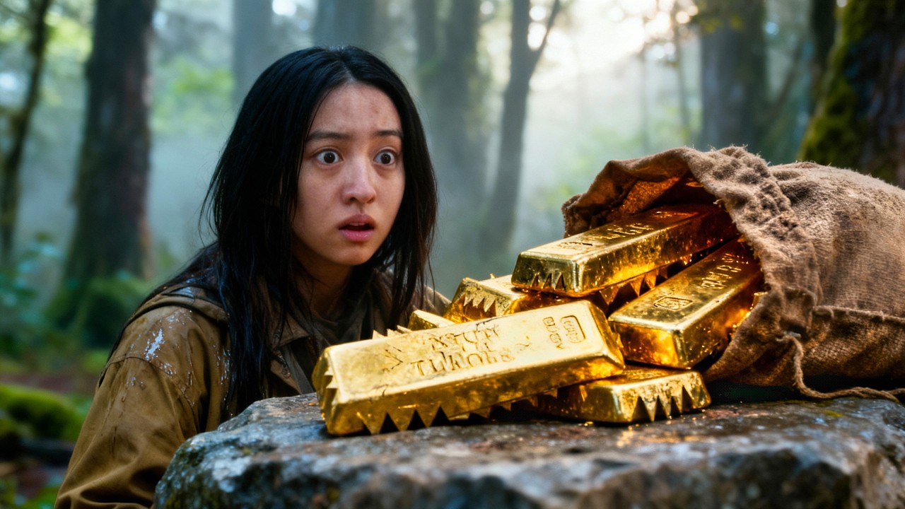 بنت فقيرة بتلاقي كيس مليان دهب كتير وبيكون فيه ناس عاوزين يسرقوه منها ! ملخص فيلم