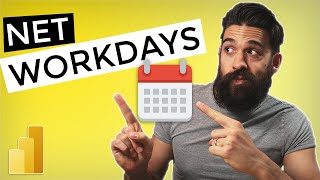 calculating the number of working days in power bi | custom networkdays function using power query