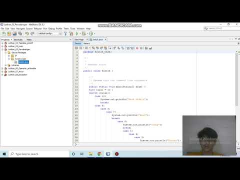 OOP Percabangan JAVA - Swicth .. case