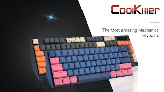 Now On Kickstarter Coolkiller The Amazing Mini Mechanical Keyboard-61Keys
