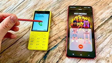 BQ Only Yellow vs Samsung Galaxy S10 note Incoming call & Outgoing call