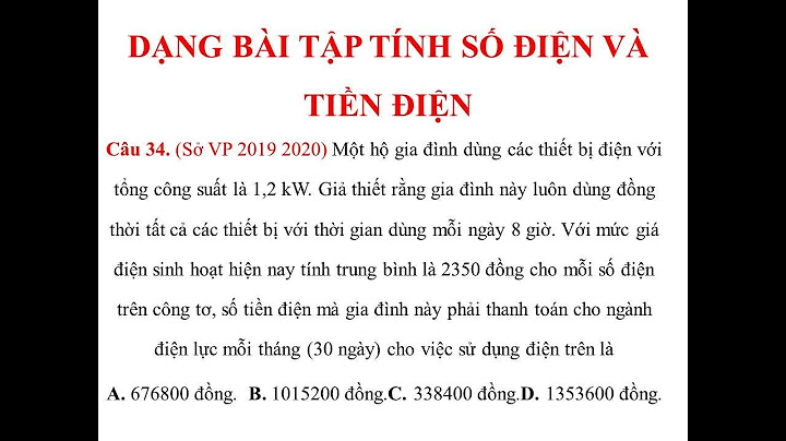 Bài toán thực tế số kw điện lớp 9 năm 2024