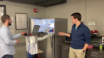 TruPhysics AI - mobile robot gets beer @ massrobotics