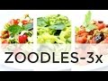 Zoodle Recipes 3- Ways | Clean & Delicious