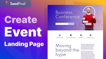 How to Make an Event Landing Page (With 9 Stunning Examples)