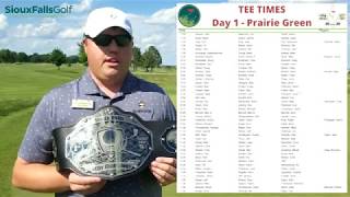 Rules & Pairings for the 2020 Sioux Falls City Championships