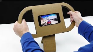 How to Make a Gaming Steering Wheel for Any Smartphone or Tablet | DIY