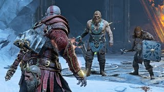 God of War - Thor&#39;s Sons: Magni &amp; Modi - Give Me God of War Gameplay, NG+ (No Damage)