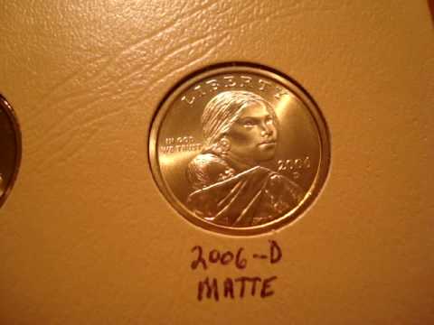 Sacagawea Golden Dollar Collection.