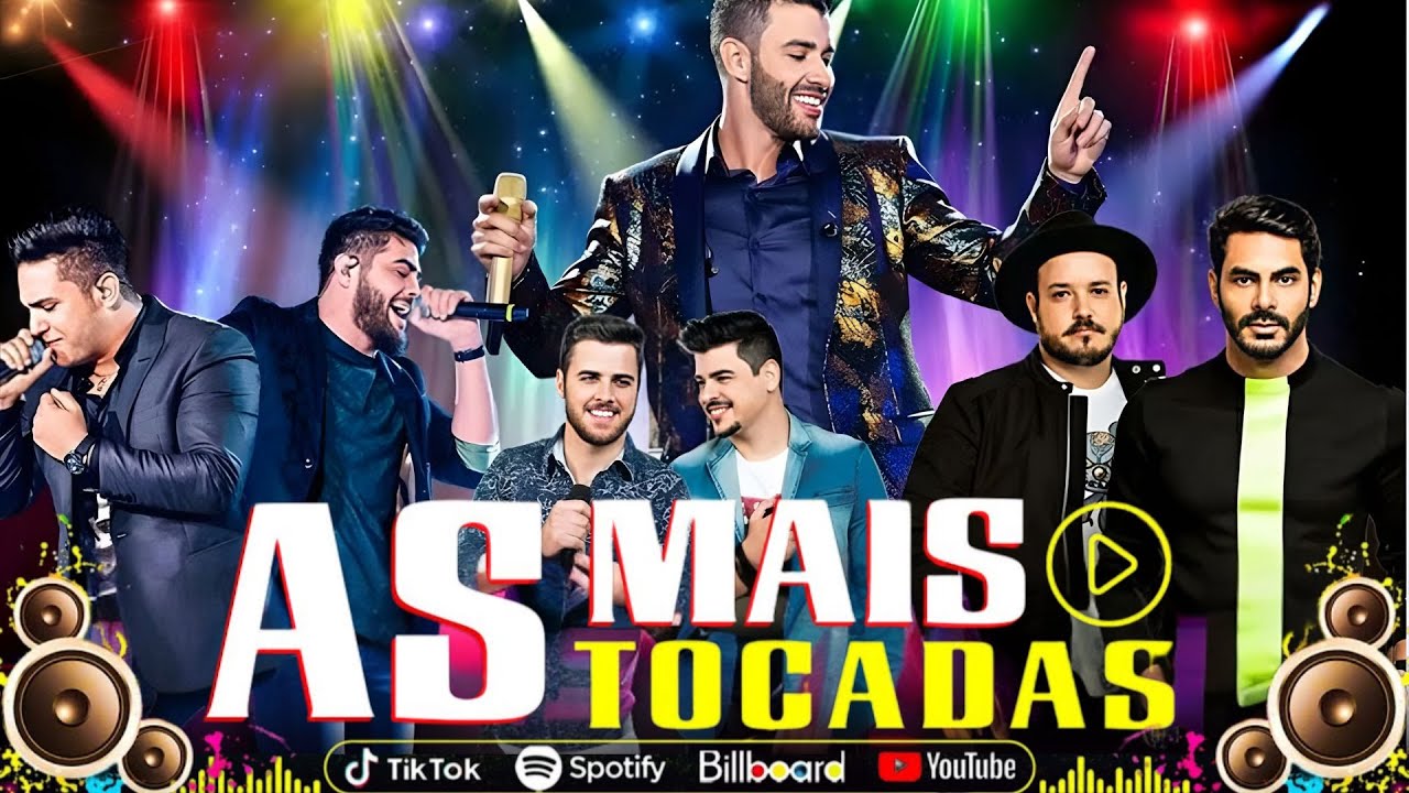 Gusttavo Lima,Lauana Prado,Felipe Araújo, Matheus & Kauan, Marilia Mendonça   Sertanejo Mais Tocadas