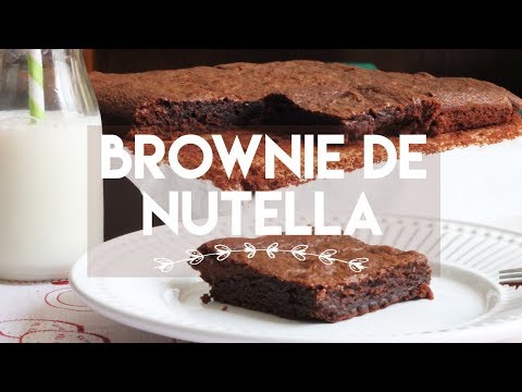 Brownie de Nutella | Raquelícias