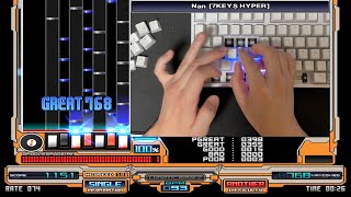 [BMS] Nan [7KEYS HYPER] HARD CLEAR. screenshot 2