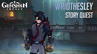 Wriothesley Story Quest - Cerberus Chapter: Act 1 - Reborn in the Land of Grievances | Genshin 4.1