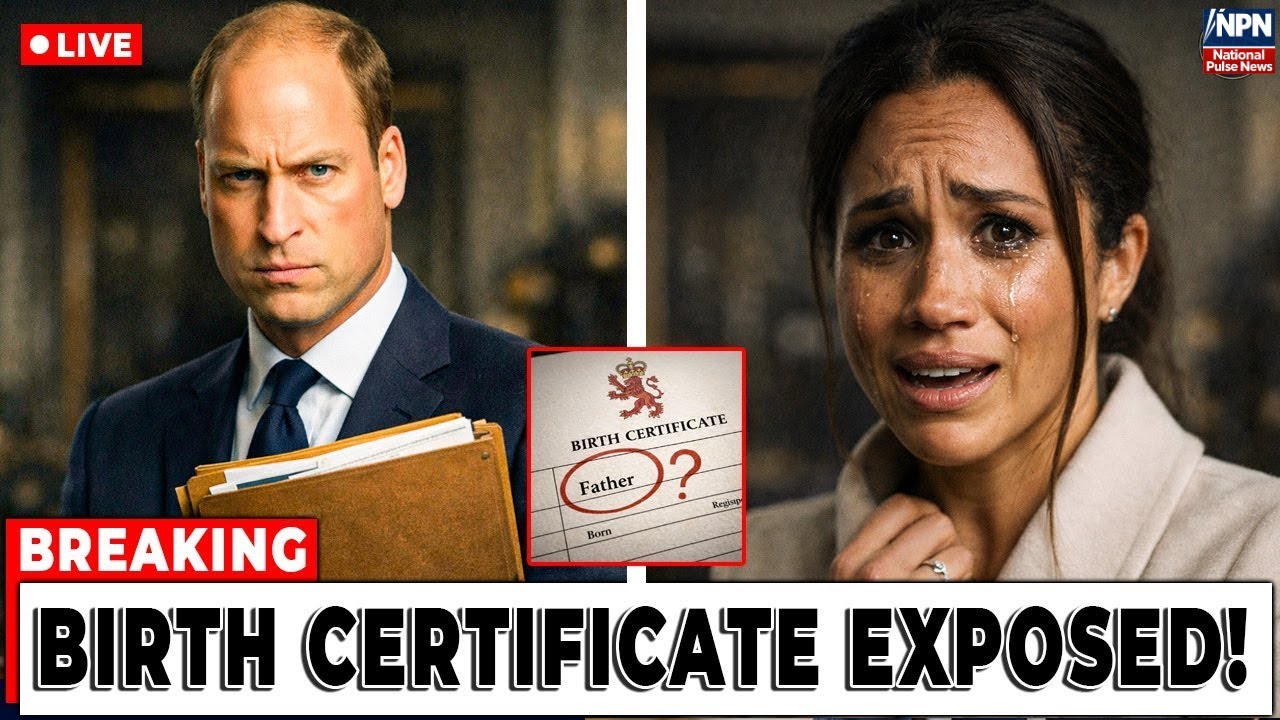 5 MINUTES AGO: William DISCOVERS What Meghan Hid In Archie's Birth Certificate - Harry Devastated