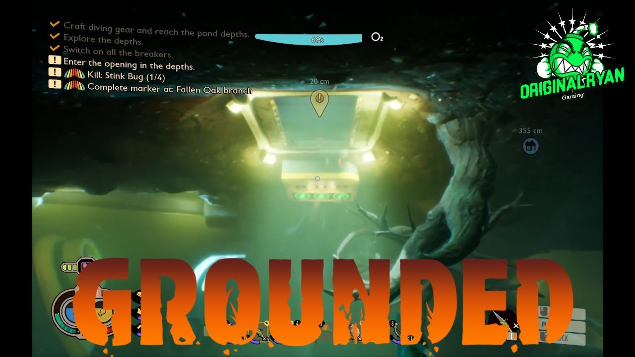 Pond lab access & pond depths mission! Grounded Part 7 YouTube