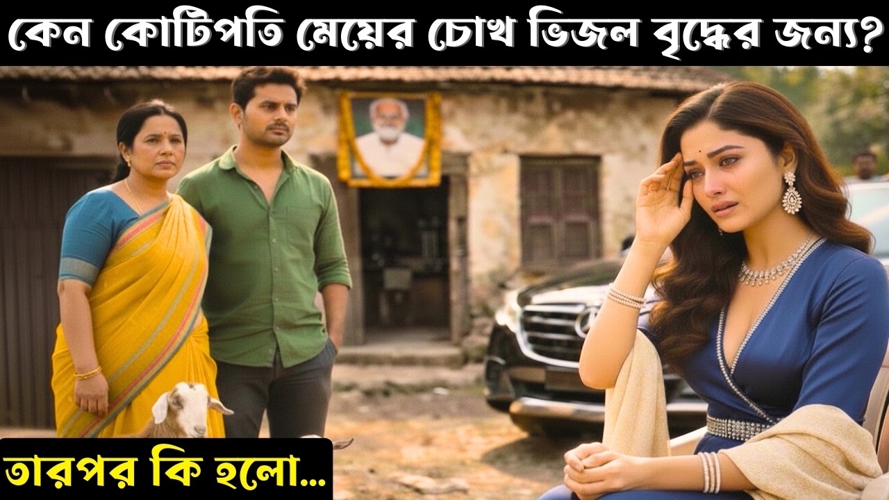 কেন কোটিপতি মেয়ের চোখ ভিজল বৃদ্ধের জন্য? সত্যটি দেখলেই কেঁদে ফেলবেন!