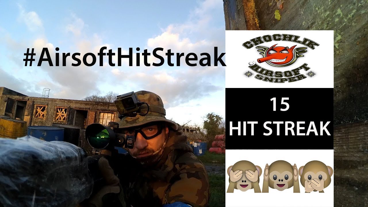 15 Hit Airsoft Kill Streak - YouTube