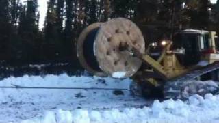 Rohl Networks Plowing for Fiber Optic Cable in MN