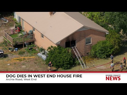 Dog dies in house fire near West Pine Middle School