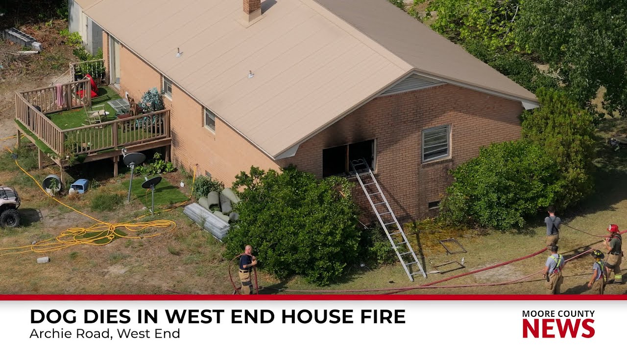 Dog dies in house fire near West Pine Middle School - YouTube