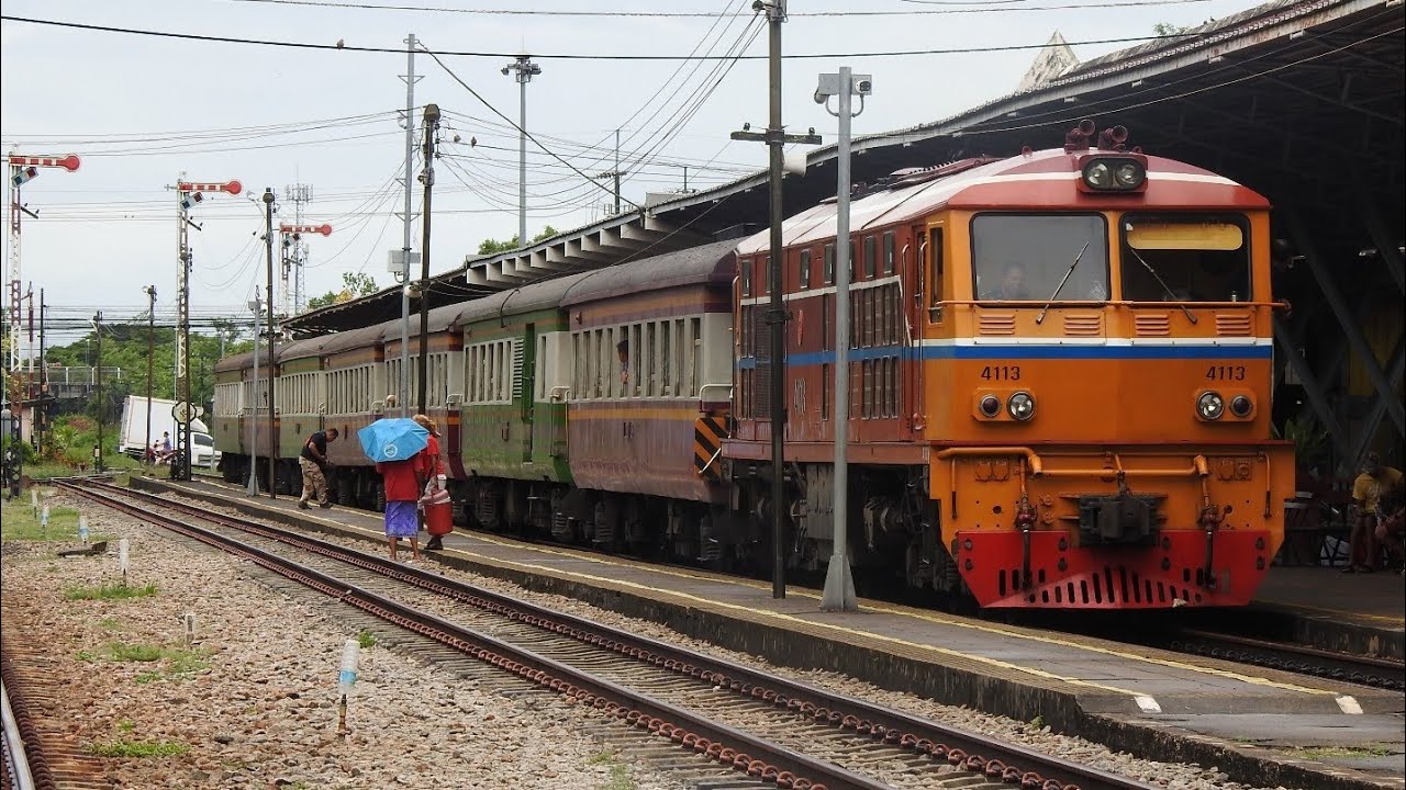 รถไฟไทย ; รวมคลิปรถไฟสายใต้