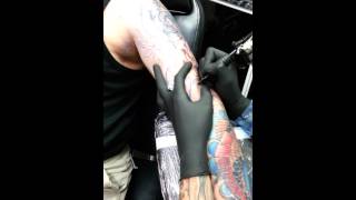 Shutes tattoos -Japanese sleeve