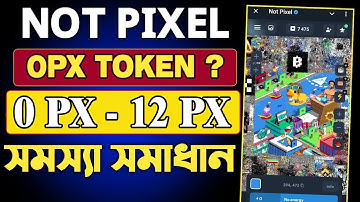 Not Pixel 0 PX Token Problem Solved || Not Pixel Points No Add || Not Pixel Paint Reward Problem