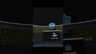 Godot editor running inside of SteamVR #vr #virtualreality #godot