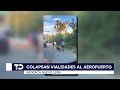 Colapsa tráfico en vialidades rumbo al Aeropuerto de Monterrey a días del inicio del Mundial