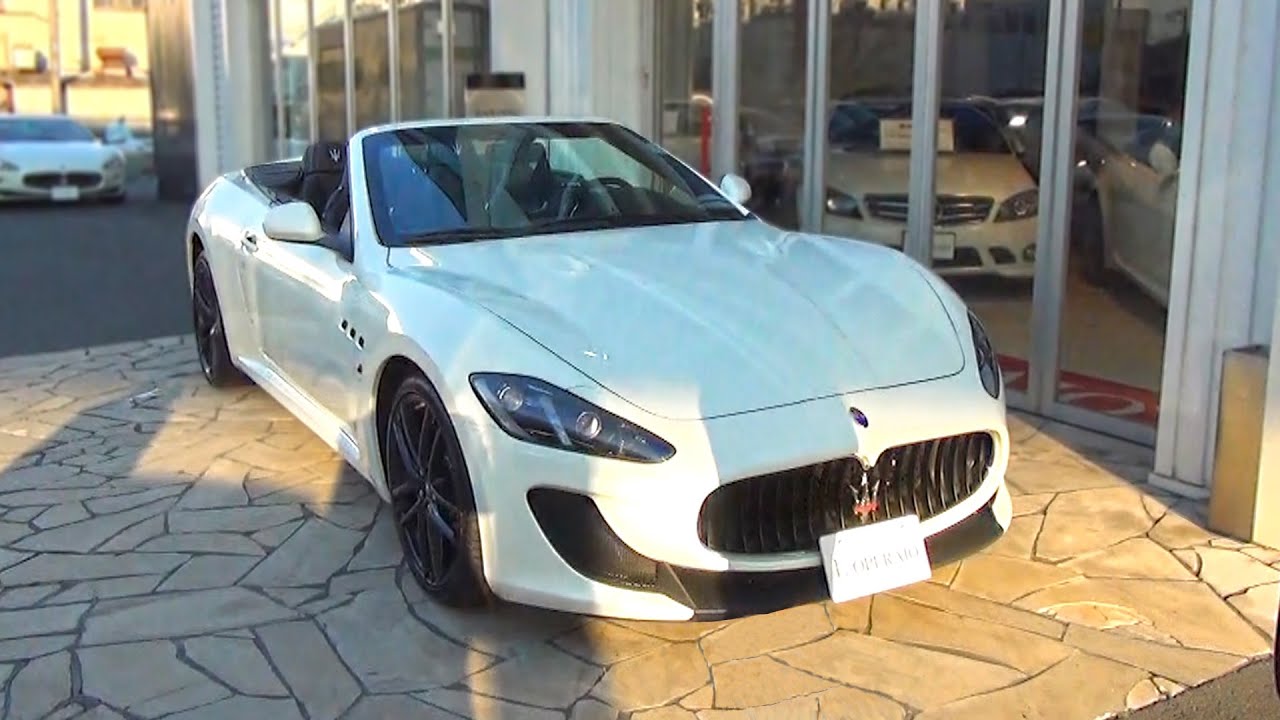 マセラティ グランカブリオmc 中古車試乗インプレッション Maserati Grancabrio Mc Youtube