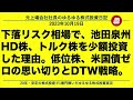 下落リスク相場で、池田泉州HD株、トルク株を少額投資した理由。低位株、米国債ゼロの思い切りとDTW戦略。