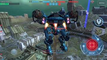 War Robots Test Server 3.4 11/5/17 Hover bot gliding and beacon capping