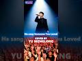 Yu Menglong Cover - He sang Someone You Loved 😭😭