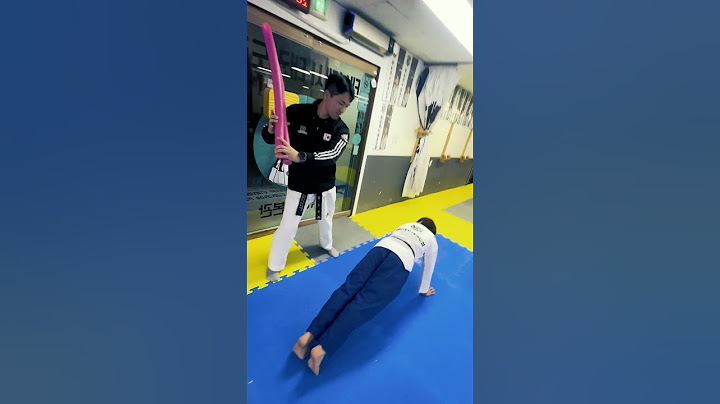 [1.8M] 옛날태권도와 요즘태권도 지각했을 때 ㅋㅋ 🤣