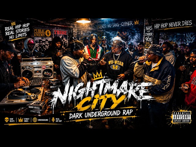 NIGHTMARE CITY Dark Underground Rap Full Album - YouTube